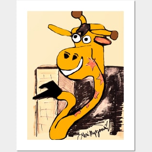 Geoffrey the Giraffe Rebuilding Toys R us Posters and Art